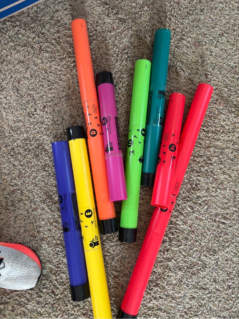 Boomwhackers… Colorful Kids Rhythm Sticks - Bright Multi-Color Set